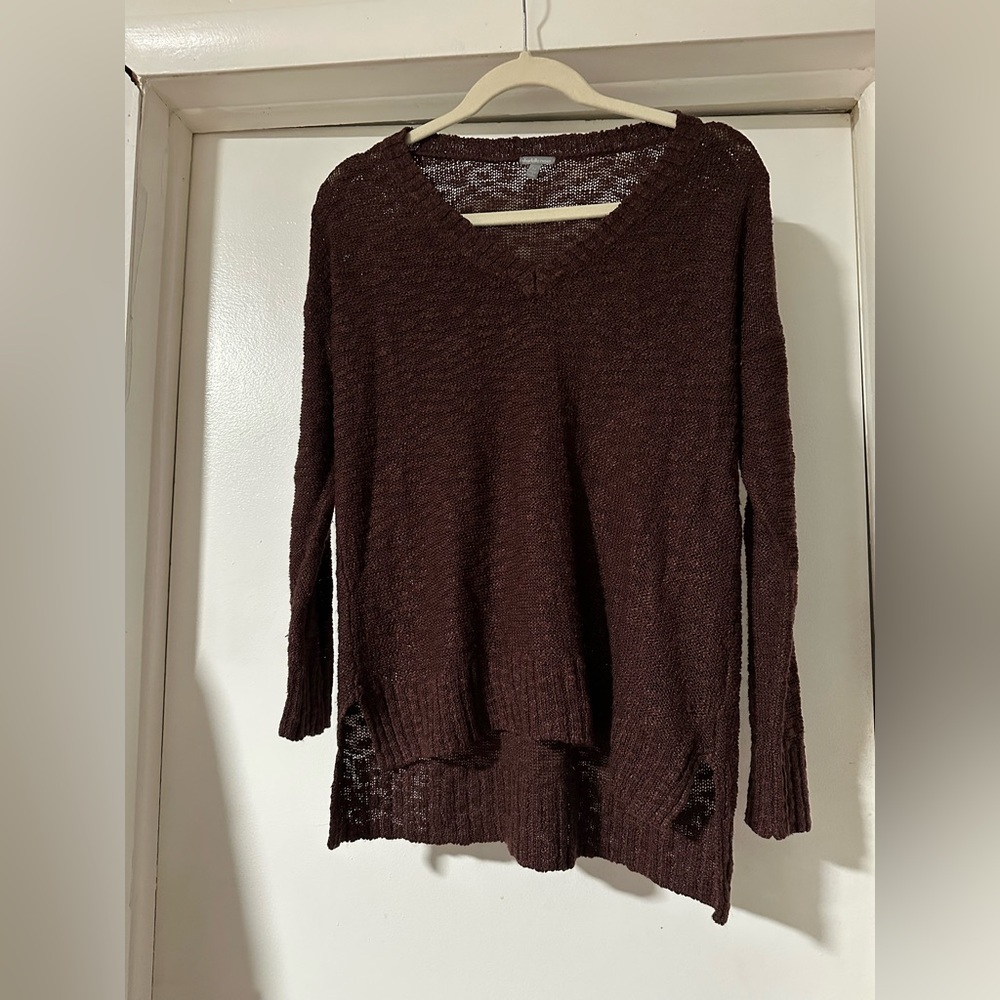 Charlotte Russe Chocolate Knit Top